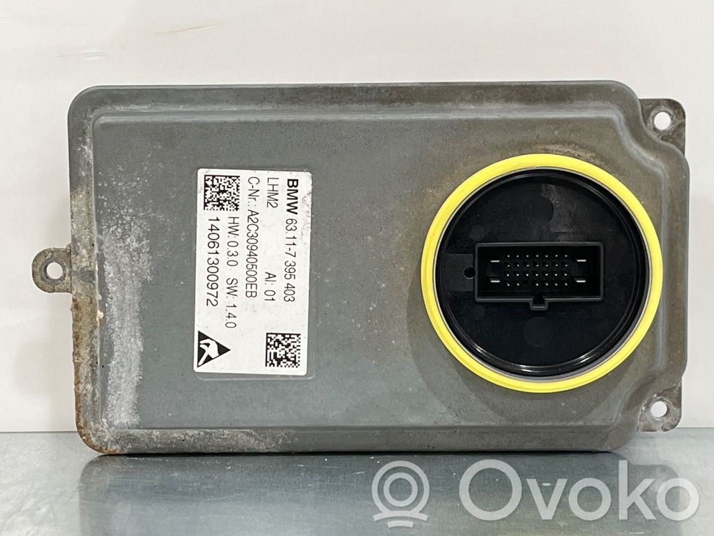 BMW 5 F10 F11 Sterownik / moduł świateł Xenon 