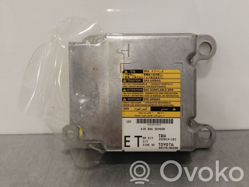 Toyota Auris 150 Airbag control unit/module 