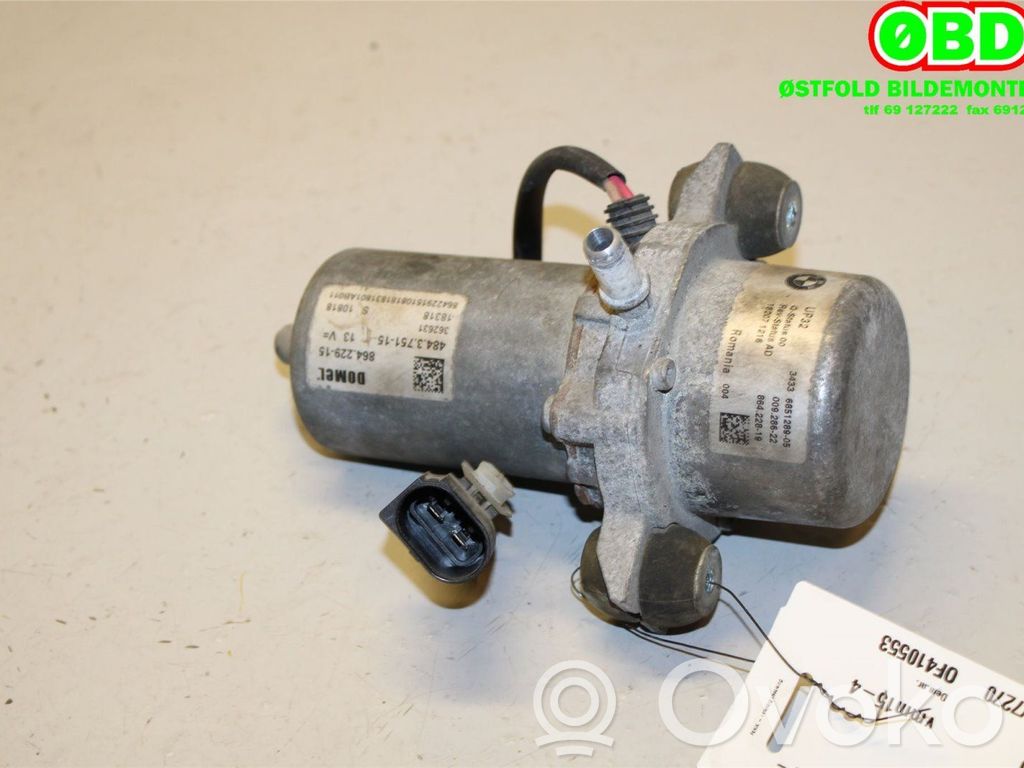 BMW 2 F22 F23 Pompa a vuoto 