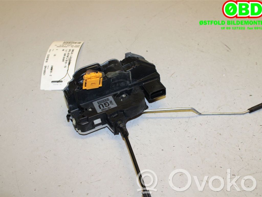 Opel Astra J Serrure de porte arrière