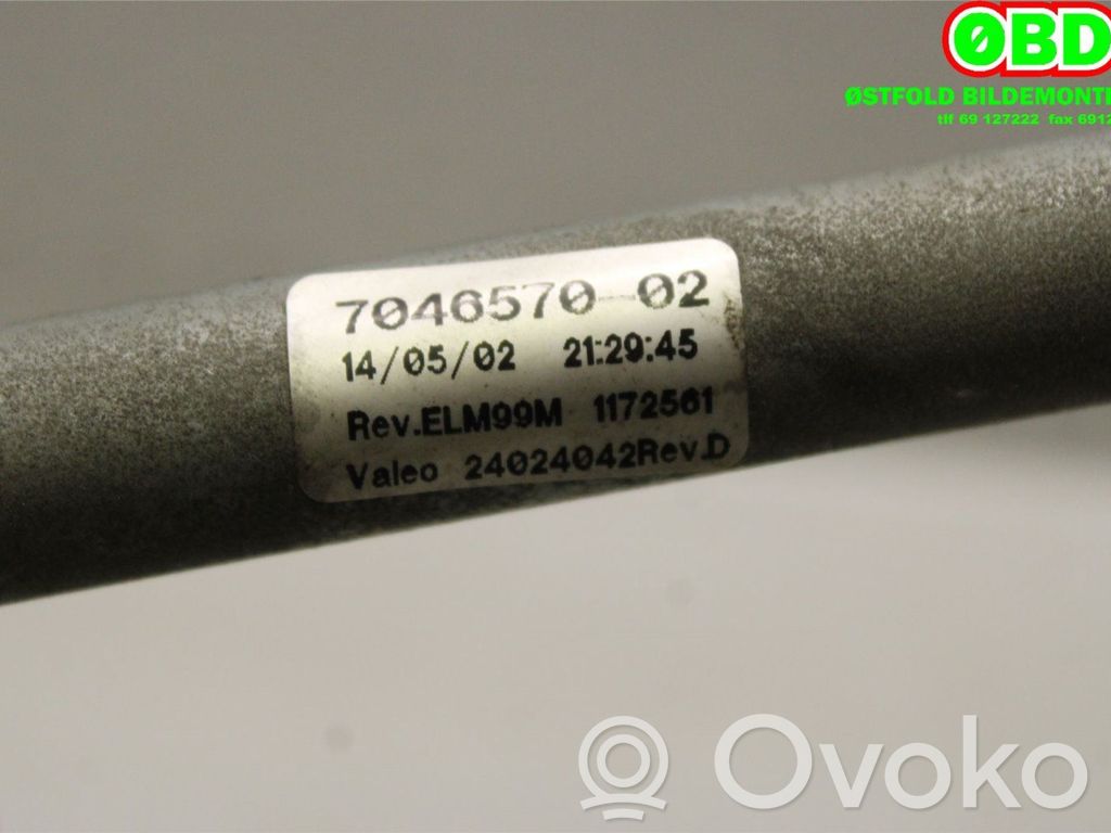 BMW X5 E53 Mechanizm wycieraczek szyby przedniej / czołowej 