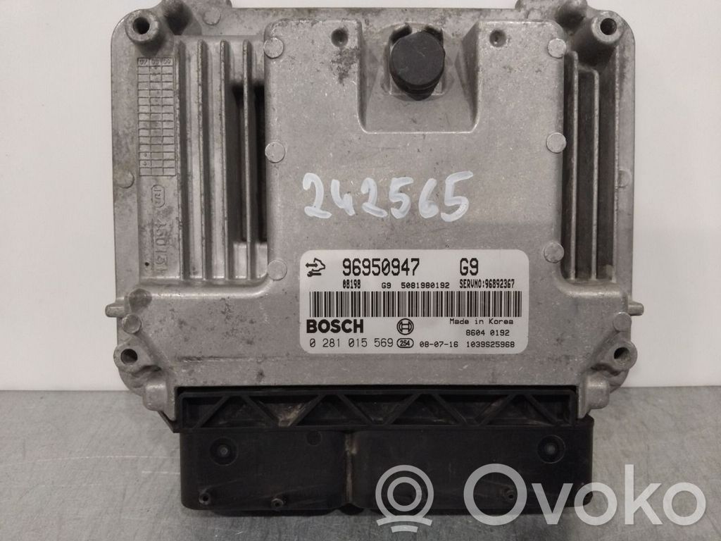 Opel Antara Engine control unit/module ECU 