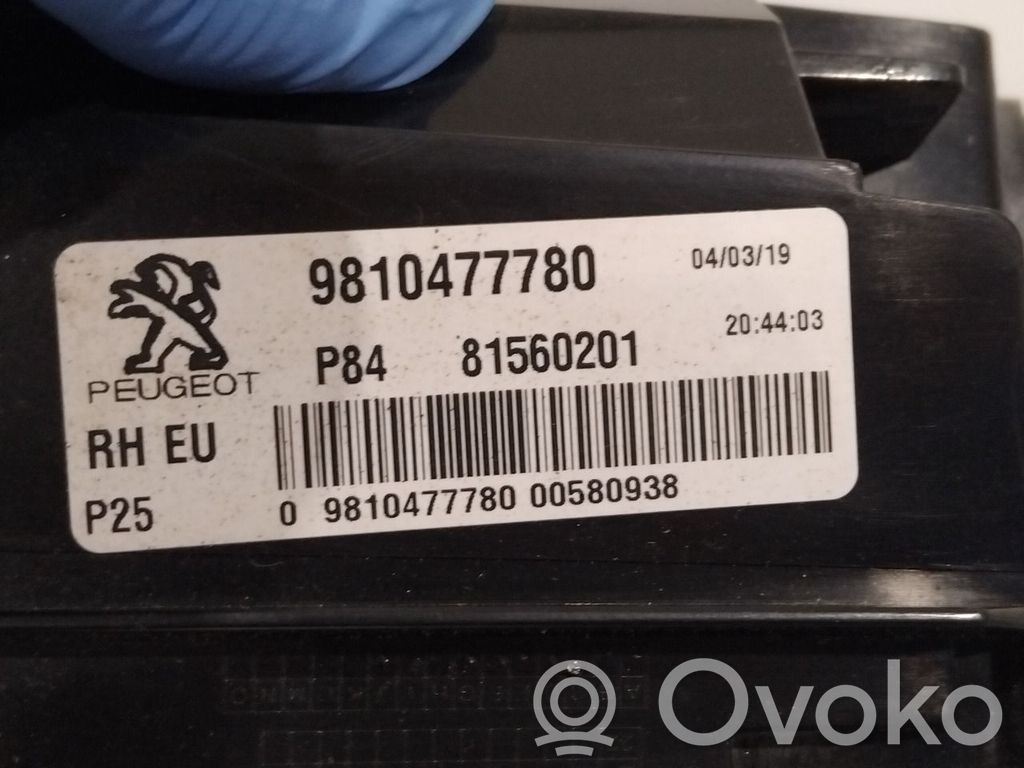Peugeot 3008 II Luci posteriori 