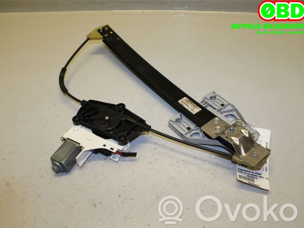 Audi A4 S4 B8 8K Alzacristalli elettrico della portiera anteriore 