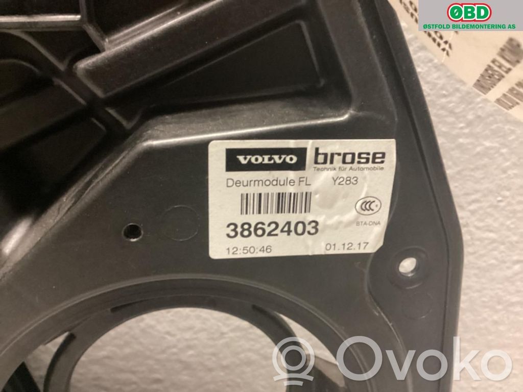 Volvo V60 Podnośnik szyby drzwi z silniczkiem 