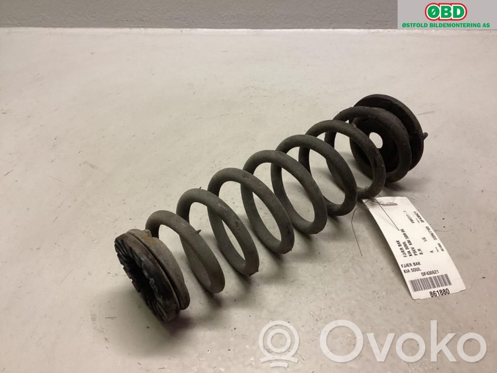 KIA Soul Molla elicoidale posteriore con cuscinetti in gomma 