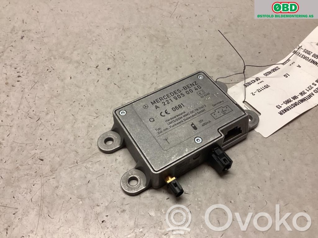 Mercedes-Benz S W221 Amplificateur d'antenne 