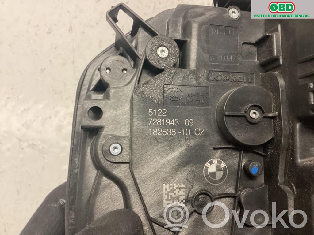 BMW 2 F22 F23 Zamek drzwi tylnych 