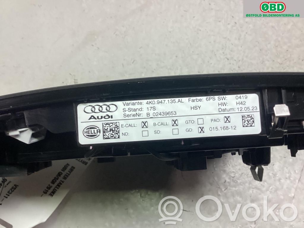 Audi Q8 Otros interruptores/perillas/selectores