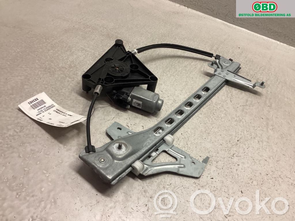 Regulador de ventanilla eléctrico de puerta delantera   B000848480,B000848480