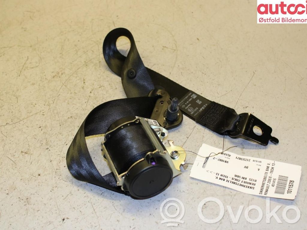 Renault Zoe Centură spate 