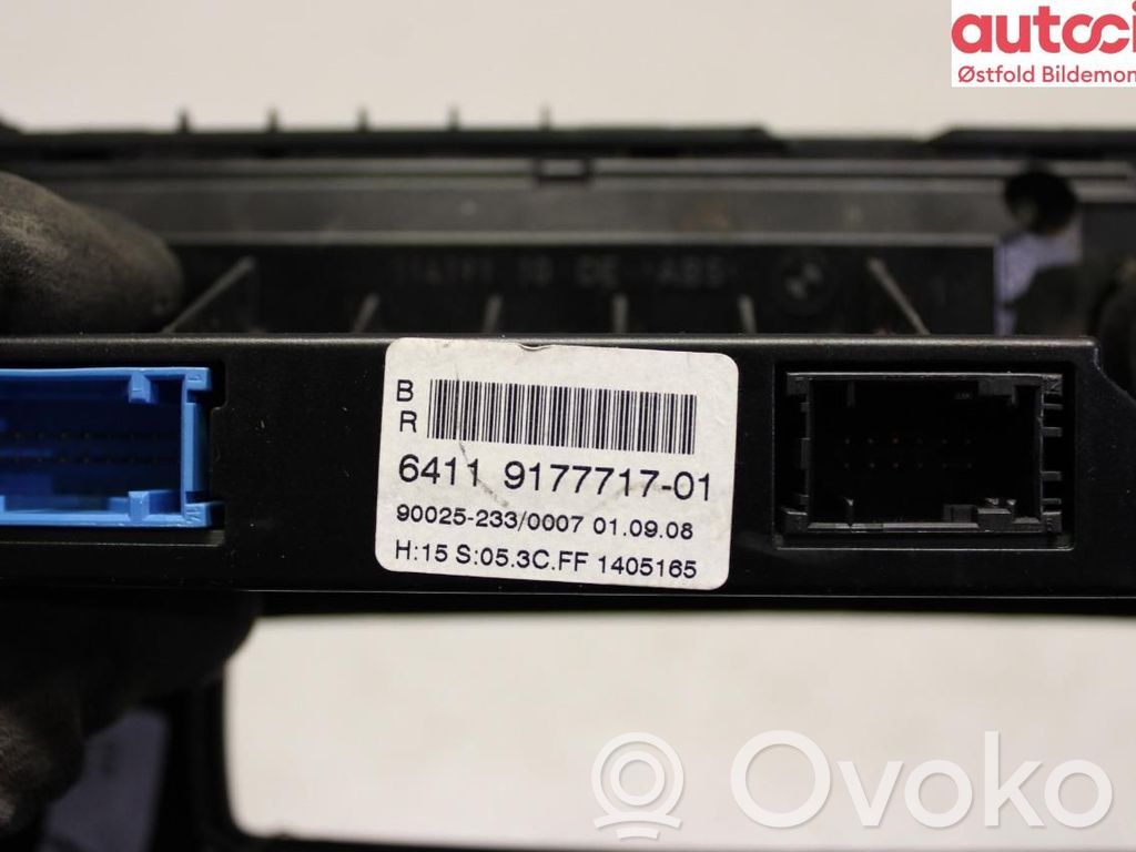 BMW 5 E60 E61 Rămă unitate control climatizare 