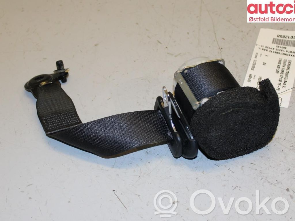 Toyota Yaris Cinturón trasero 
