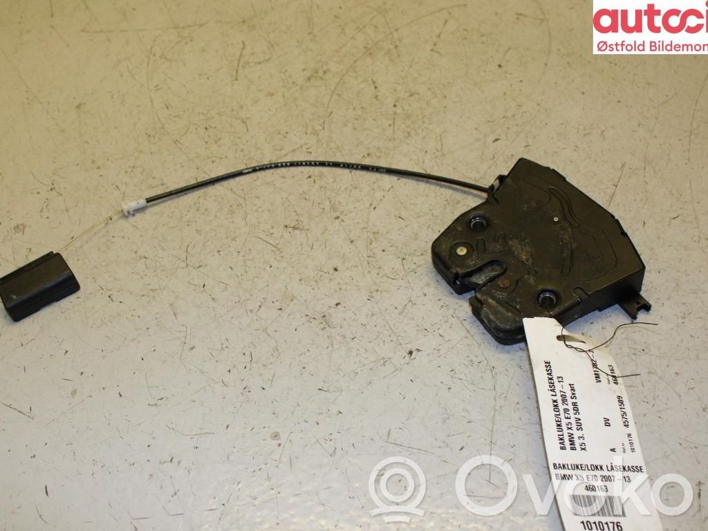 BMW X5 E70 Tailgate lock latch 