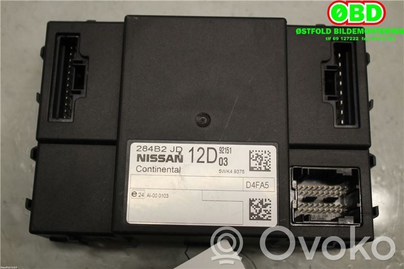 Nissan Qashqai Modulo di controllo del corpo centrale