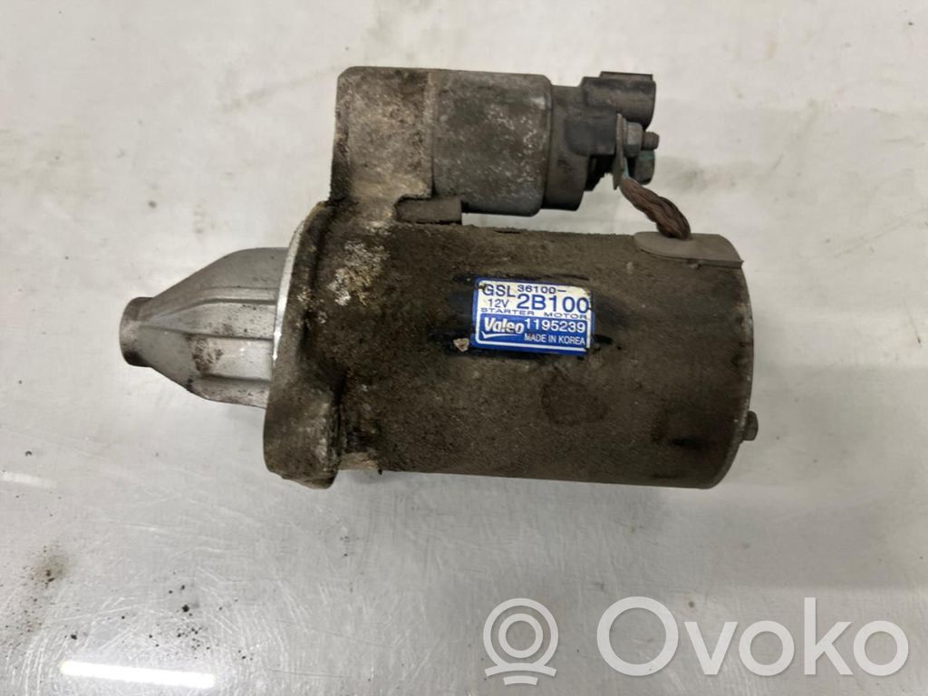 Hyundai i20 (PB PBT) Electromotor 