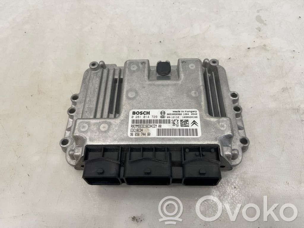 Citroen C4 I Picasso Unitate control motor/modul ECU 