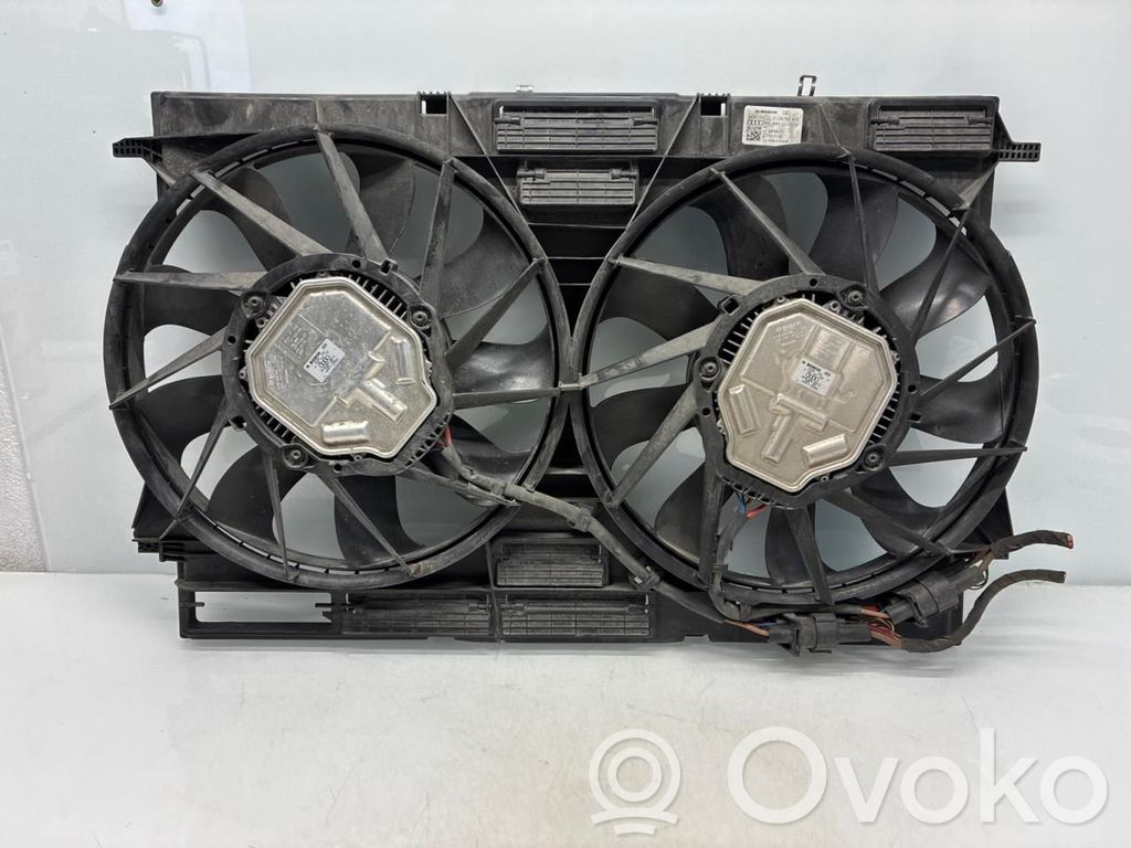 Audi Q7 4M Electric radiator cooling fan 