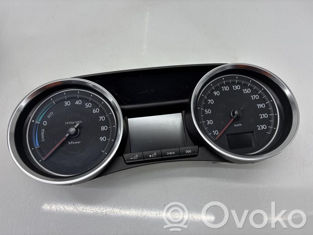 Peugeot 508 Vitezometru (grup de instrumente) 