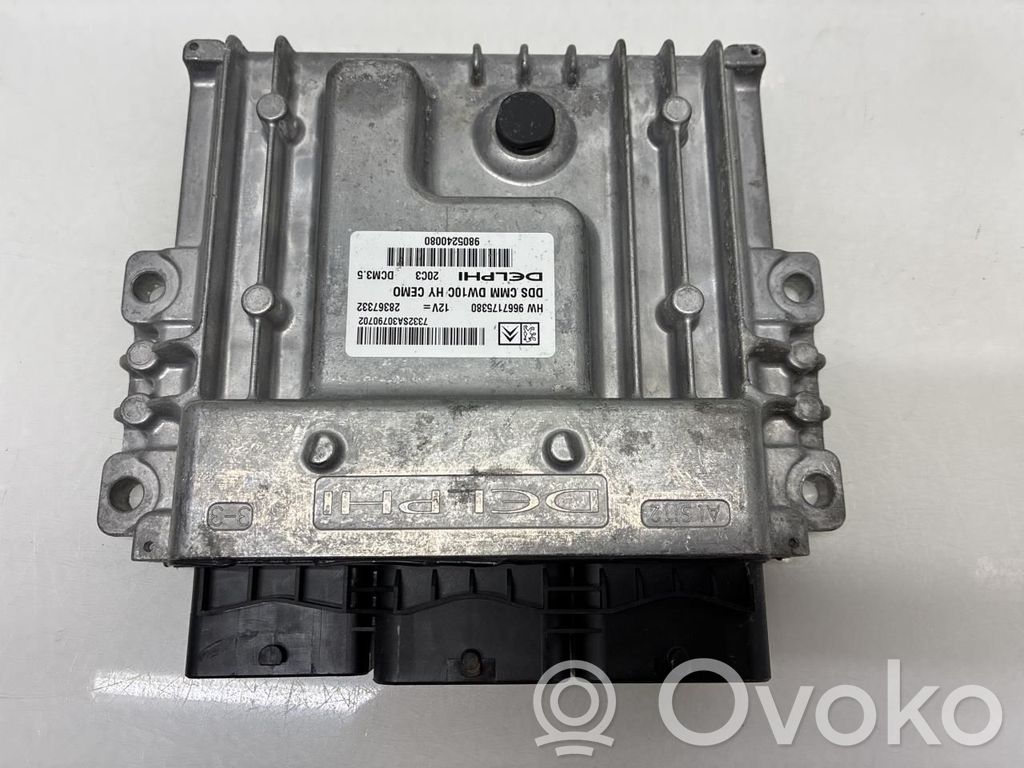 Peugeot 508 Engine control unit/module ECU 