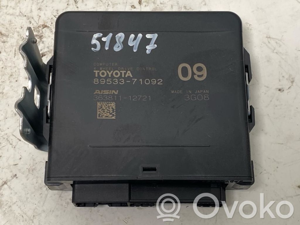 Toyota Hilux VIII Sterownik / moduł podziału momentu obrotowego 