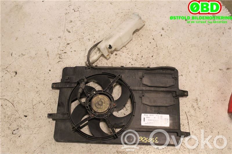 Smart ForFour I Radiator cooling fan shroud 