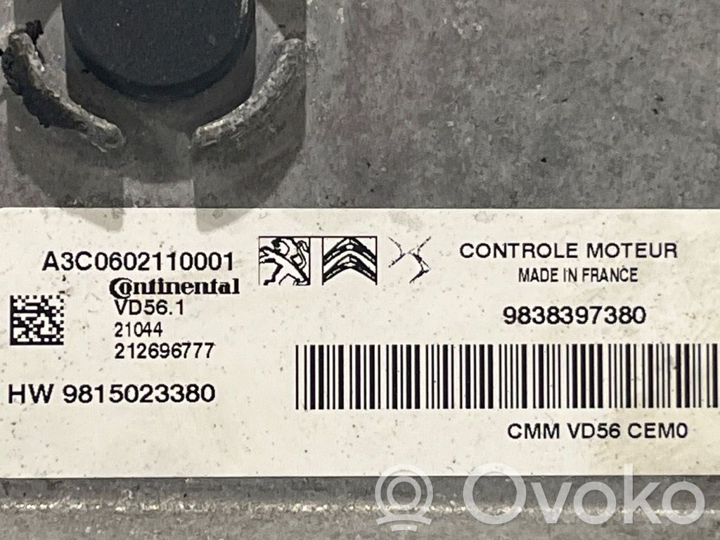 Citroen C4 SpaceTourer Engine control unit/module ECU 