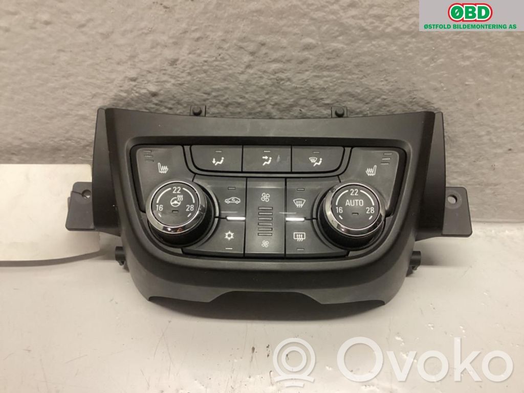 Opel Zafira C Console centrale, commande chauffage/clim 