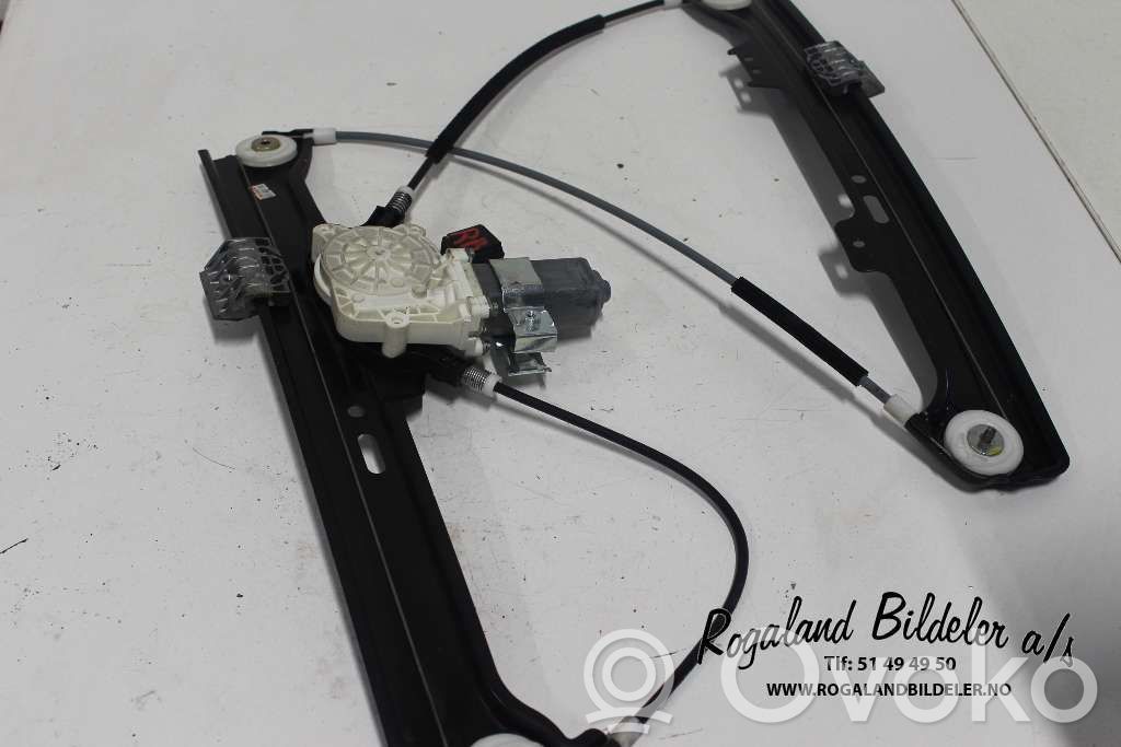 BMW 5 E60 E61 Regulador de ventanilla eléctrico de puerta delantera 