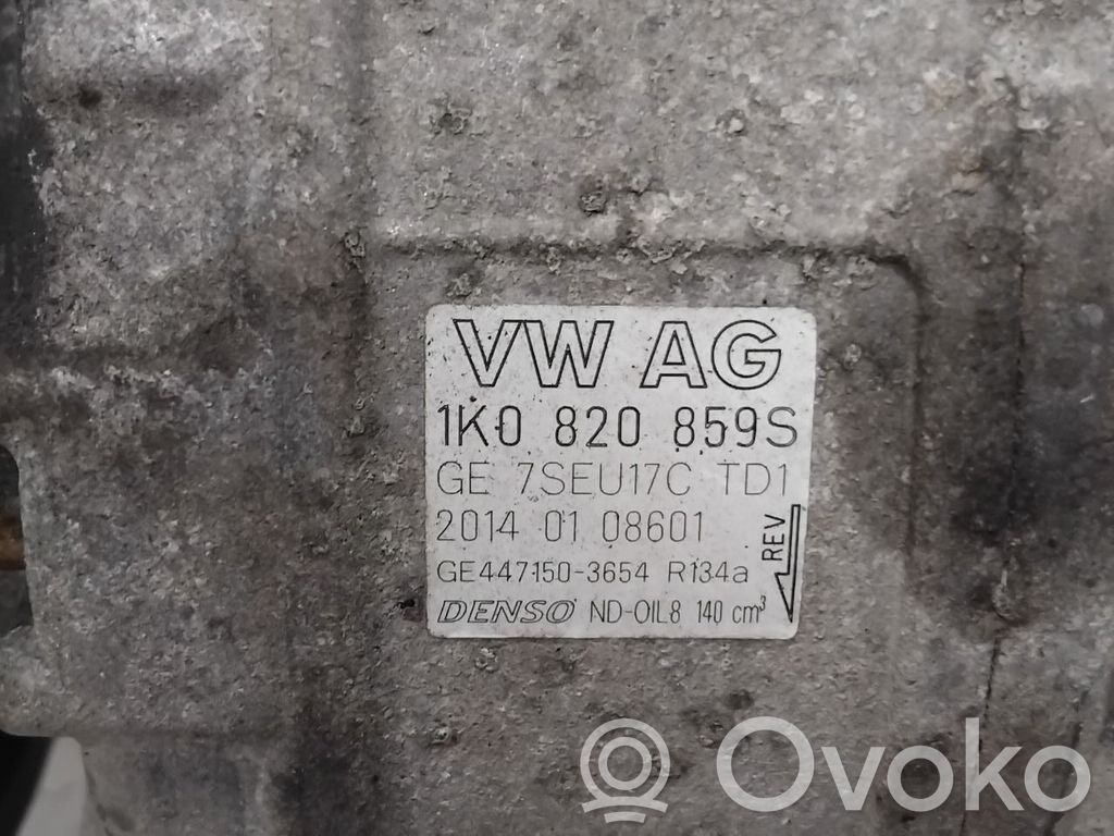 Kompresor / Sprężarka klimatyzacji A/C   1K0820859S,1K0820859SX,1K0820859SX,1K0820859S,1K0820859SX,4471503654