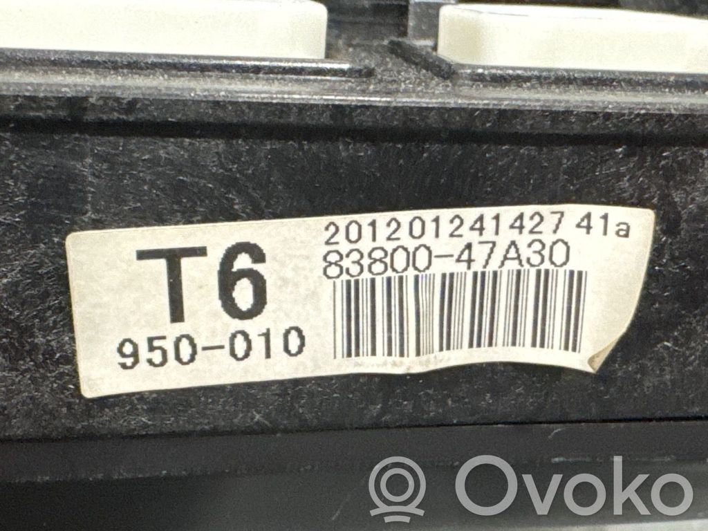 Toyota Prius+ (ZVW40) Tachimetro (quadro strumenti) 