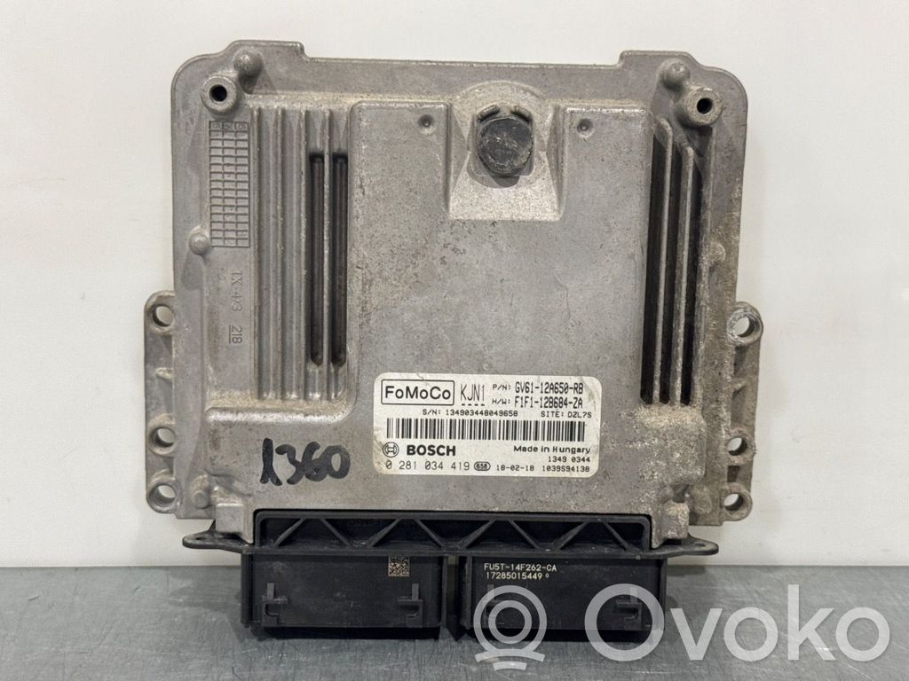 Ford Transit -  Tourneo Connect Engine control unit/module ECU 