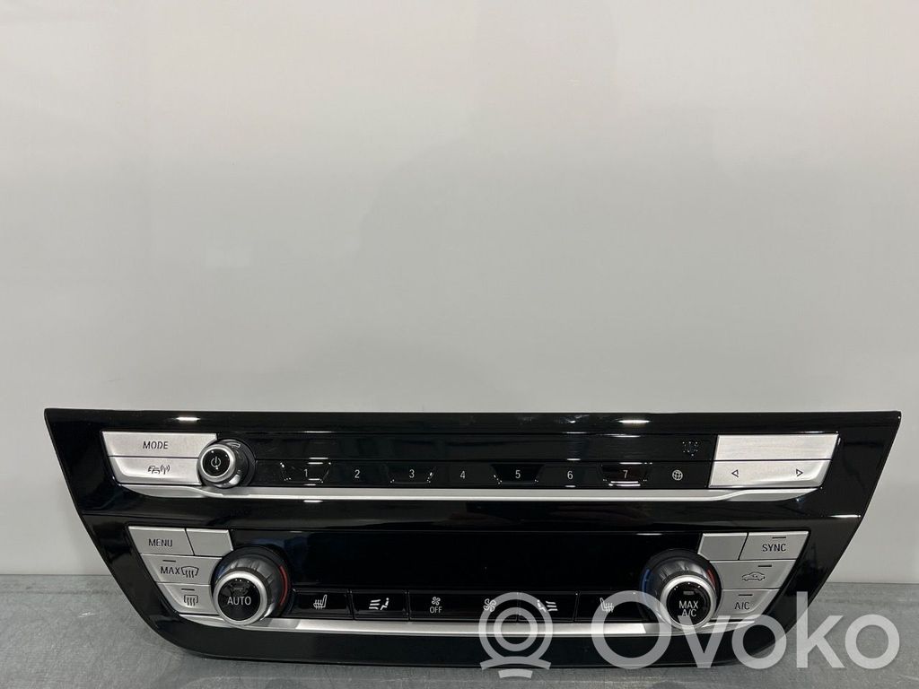 BMW iX3 Console centrale, commande chauffage/clim 