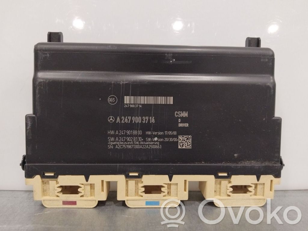 Mercedes-Benz EQB Modul comandă scaune 
