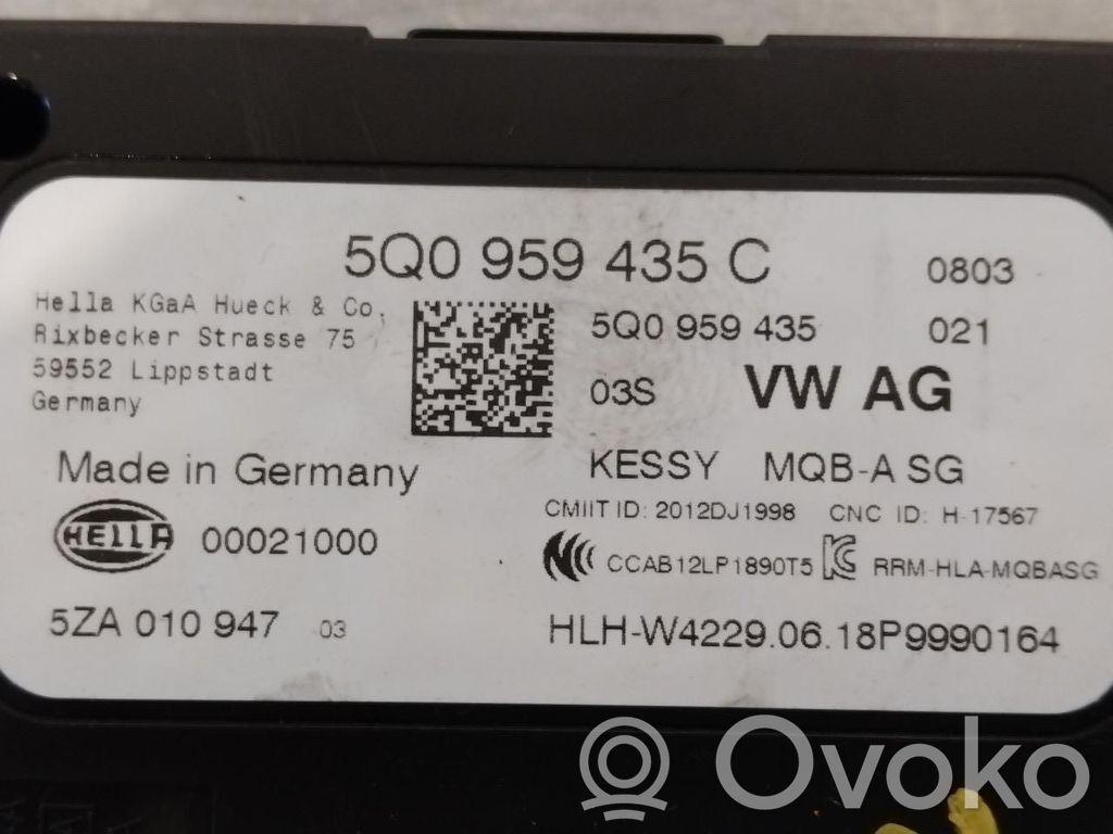 Volkswagen e-Golf Keyless (KESSY) go control unit/module 