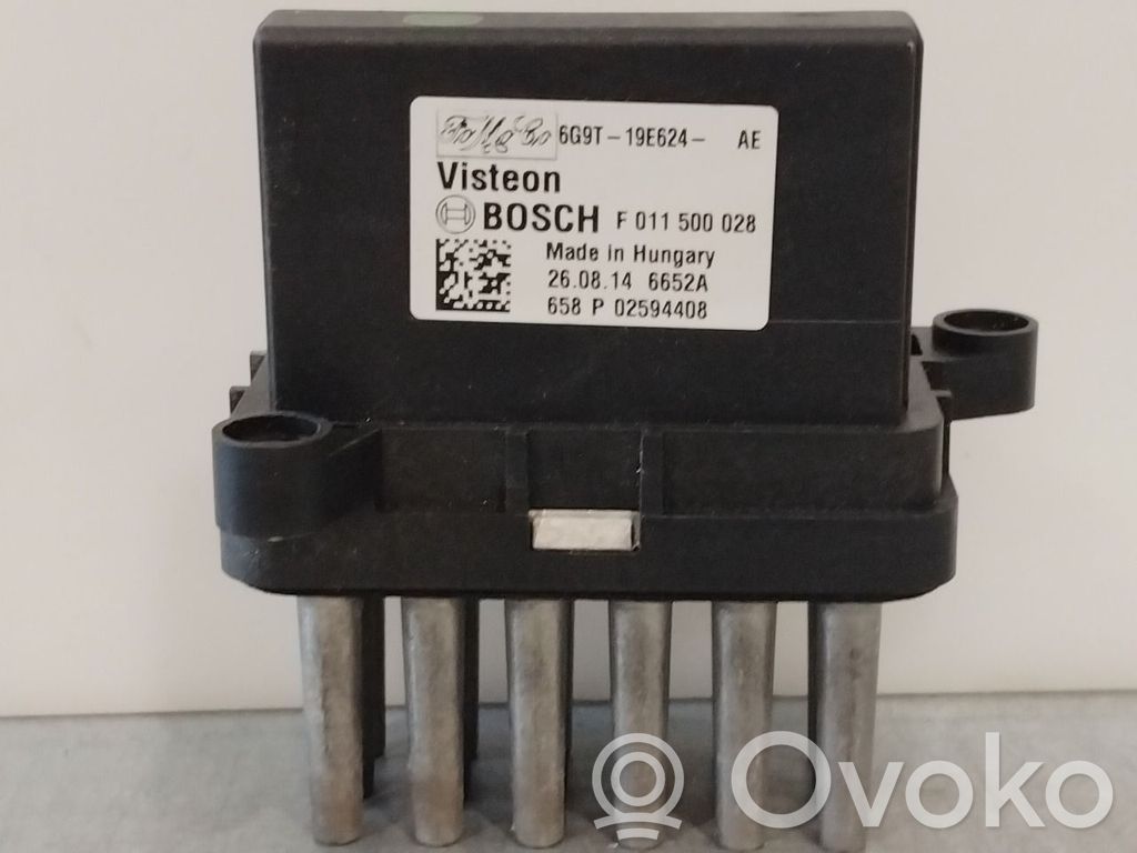 Ford Fiesta Motor aerotermă/rezistor ventilator 