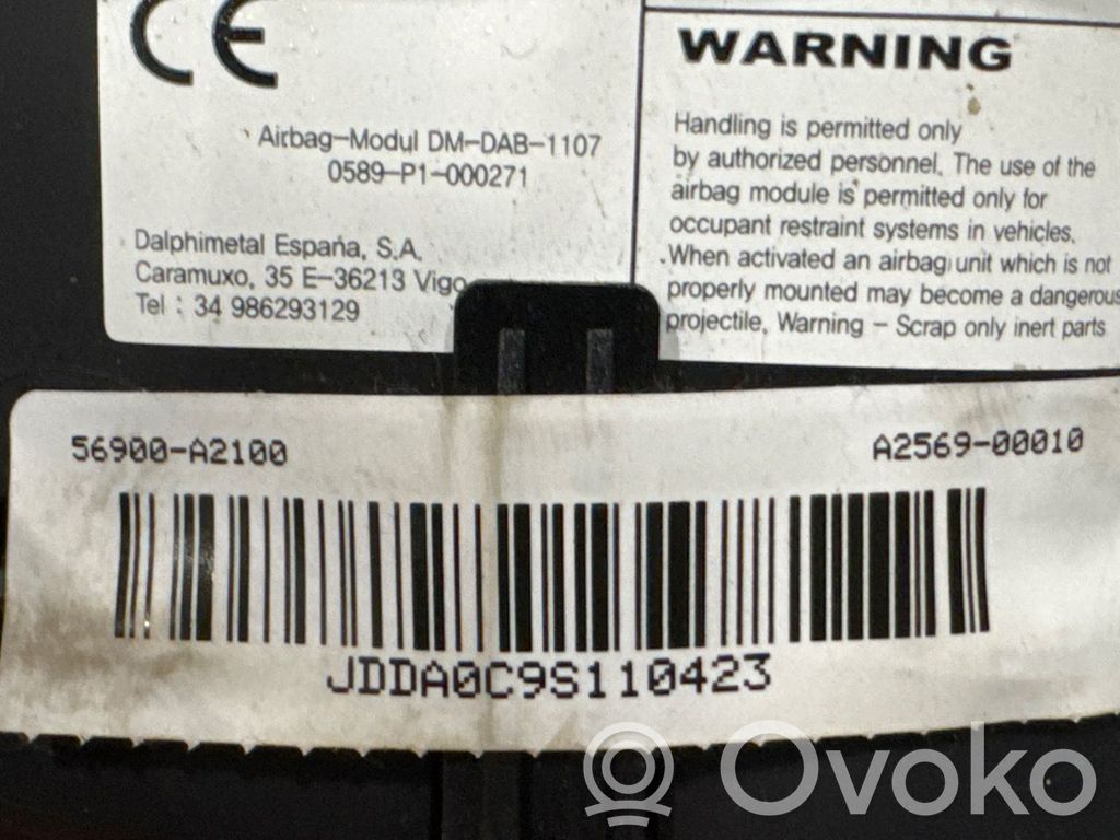Airbag del volante   56900A2100WK,56900A2100,56900A2100,56900A2100,56900A2100WK,A256900010