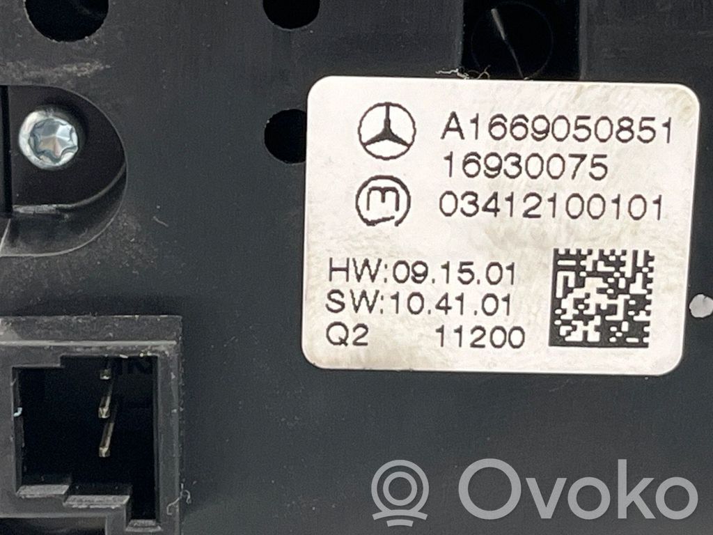 Mercedes-Benz ML W166 Alte comutatoare/butoane 