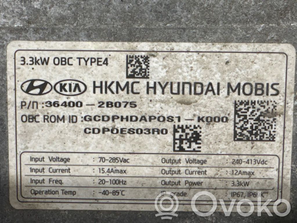 KIA Xceed Inversor/convertidor de voltaje 