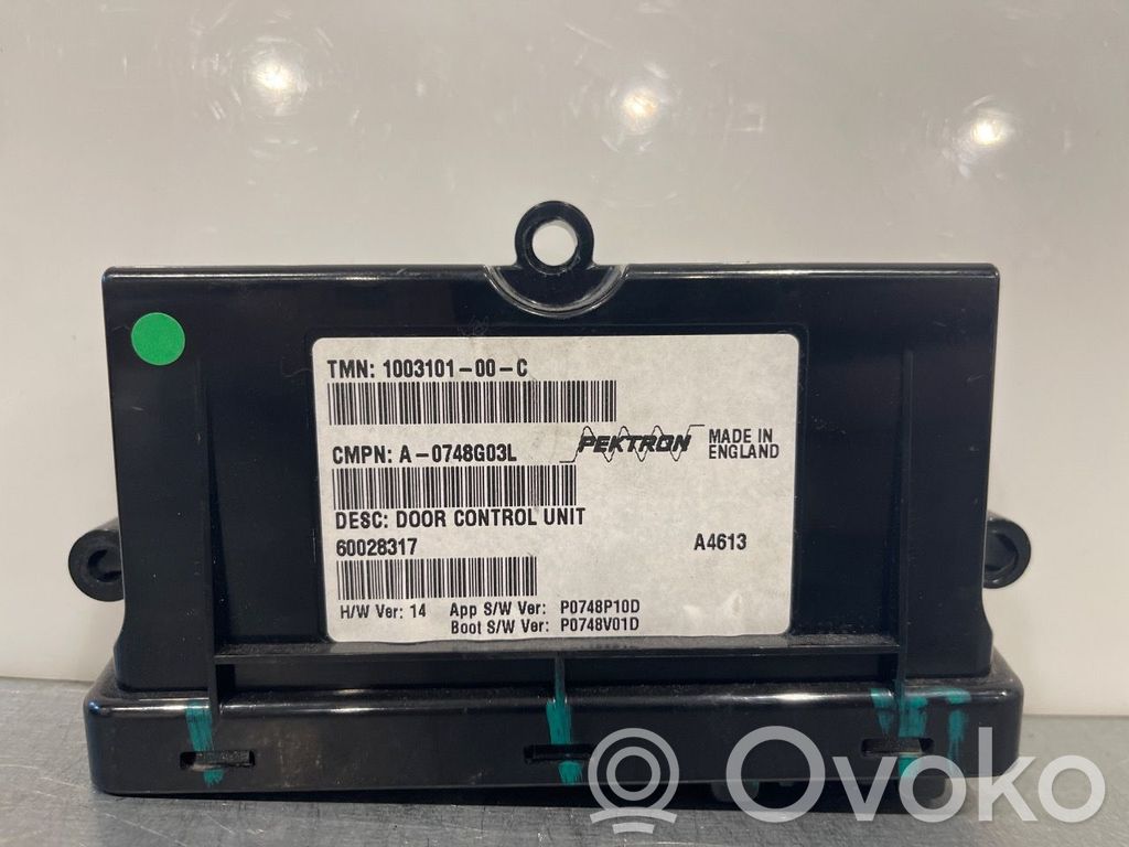 Tesla Model S Unitate/modul comandă uși
