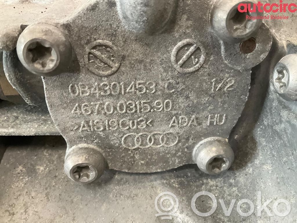 Audi A4 S4 B8 8K Cutie viteze manuală cu 6 trepte 