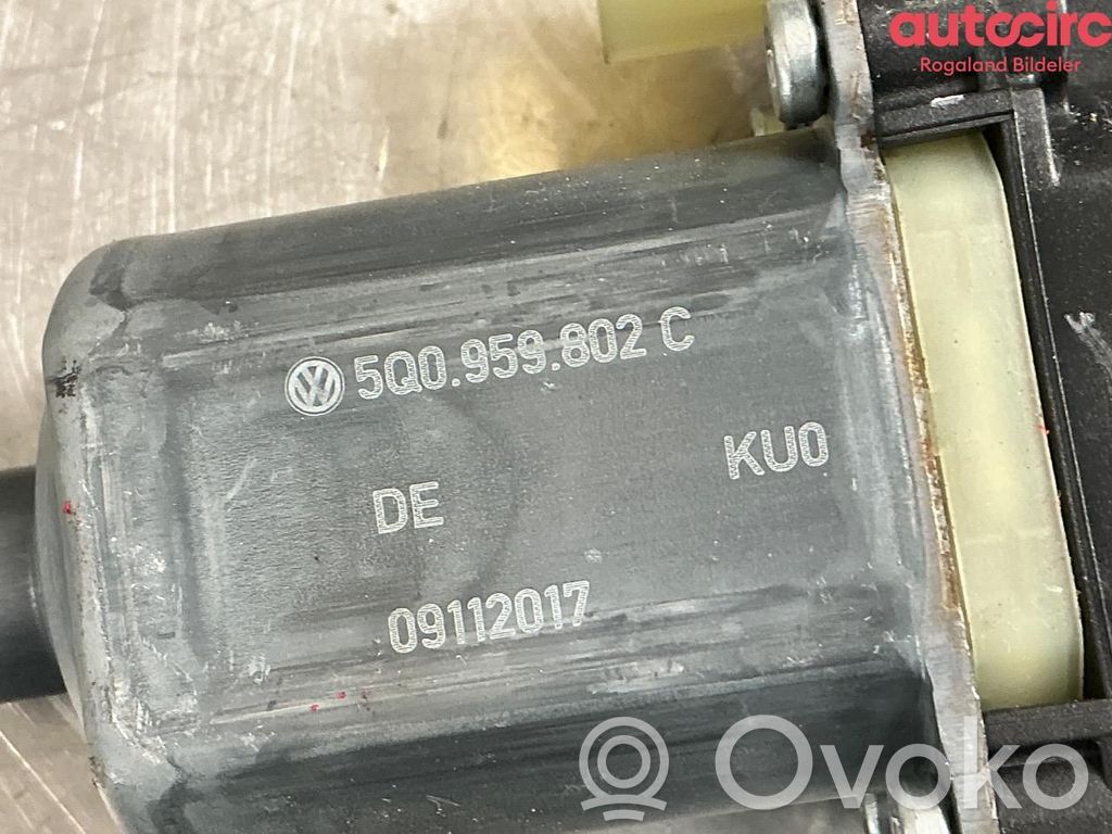 Volkswagen Tiguan Regulador de ventanilla eléctrico de puerta delantera 