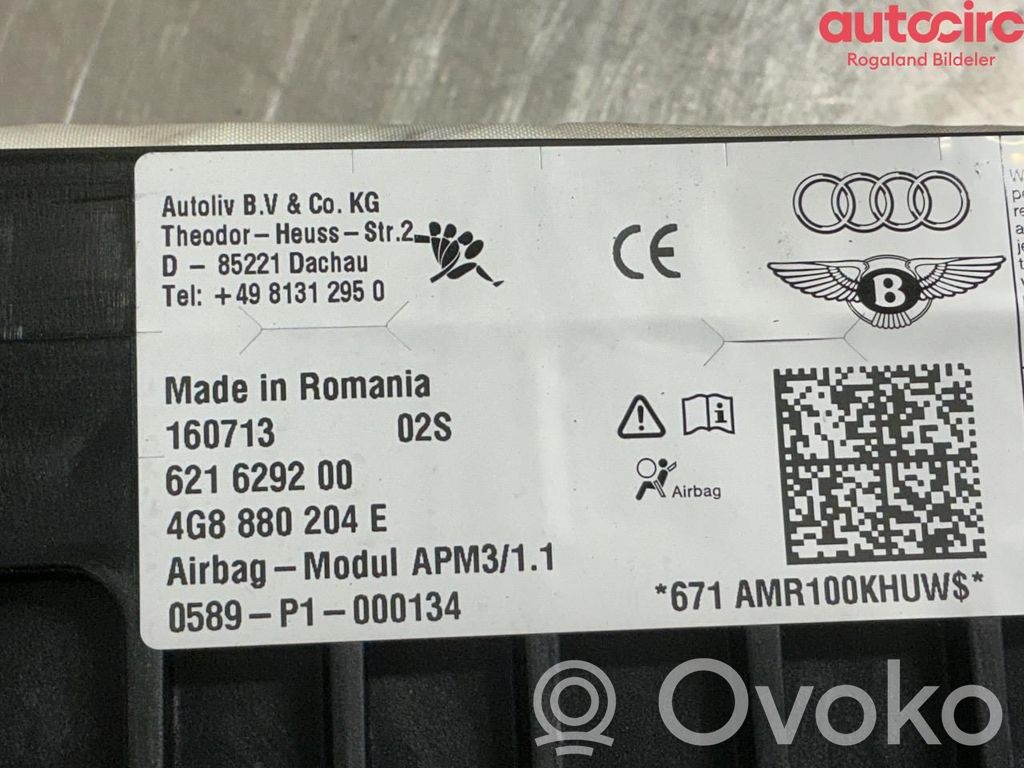 Audi A6 Allroad C7 Airbag pasager 