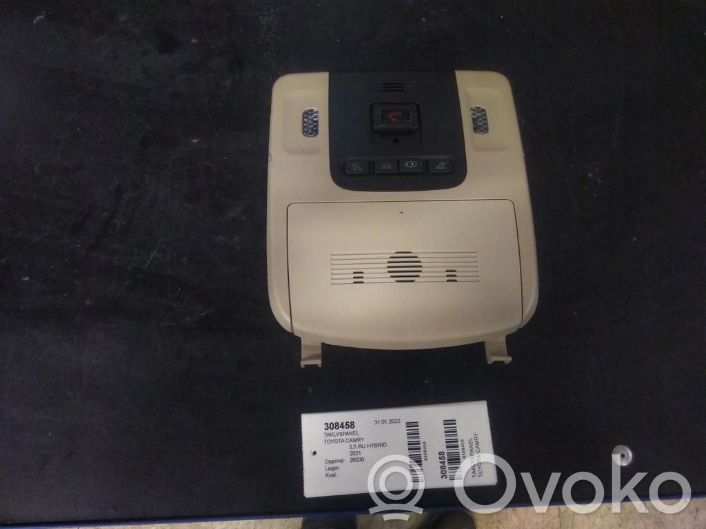 Toyota Camry VIII XV70  Panel lighting control switch 
