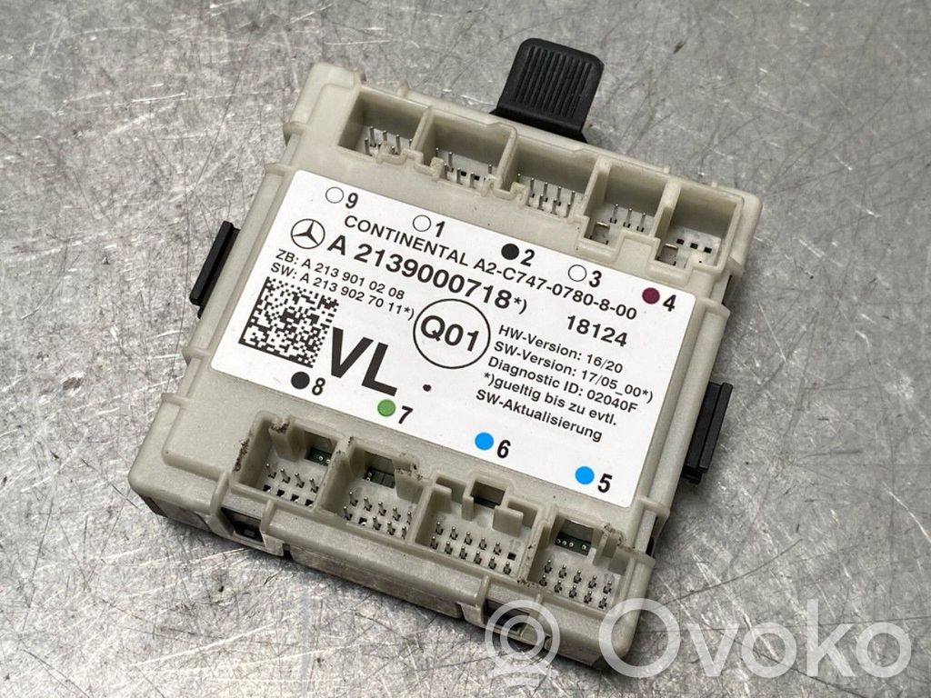Unitate/modul comandă uși   A2139000718,A2139000718