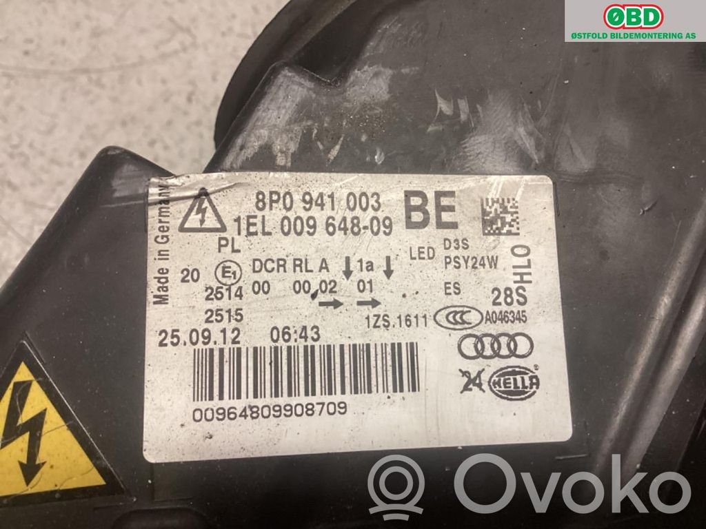 Audi A3 S3 8P Scheinwerfer 