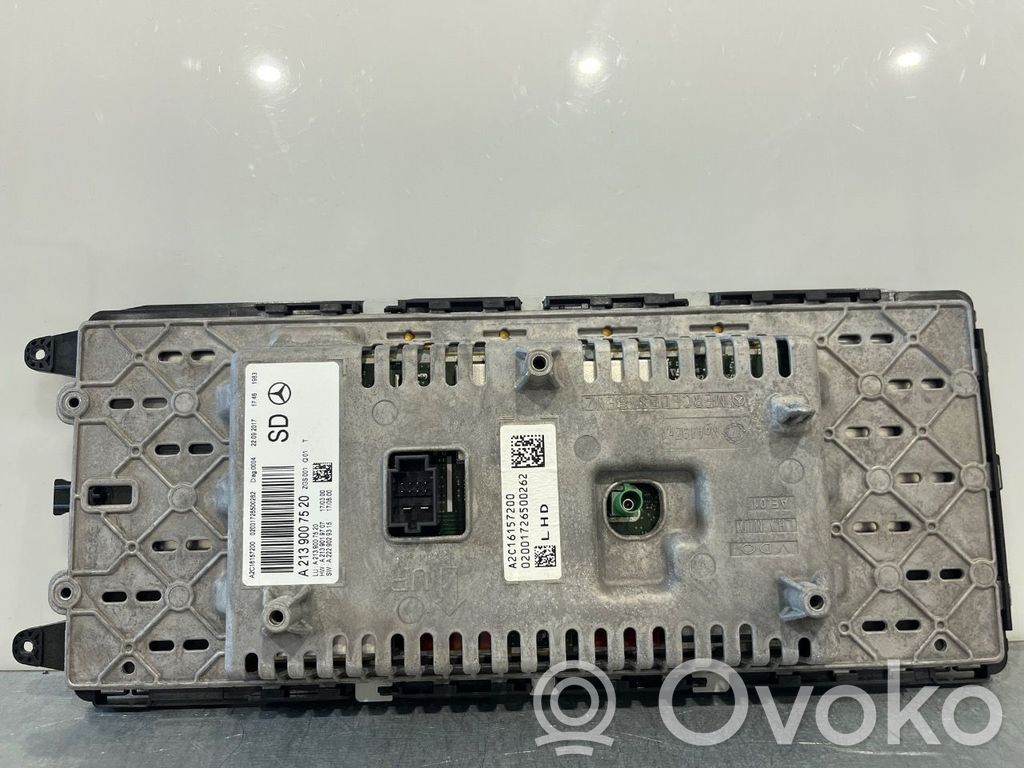Mercedes-Benz E W213 Panel radia 
