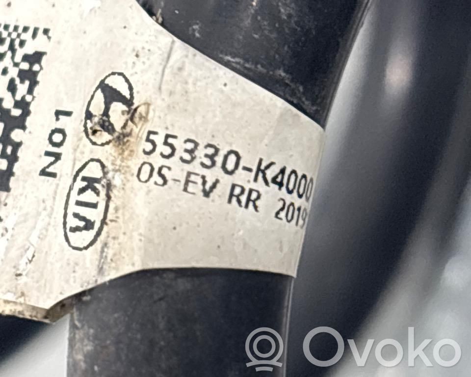 Hyundai Kona I Flanșă cauciuc arc elicoidal spate