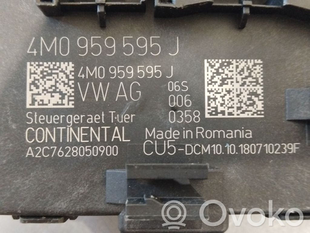 Audi e-tron Centralina/modulo portiere 