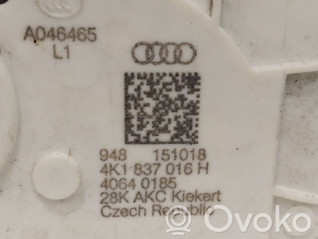 Etuoven lukko   4K1837016H,4K1837016H,4K1837016H,4K1837016H